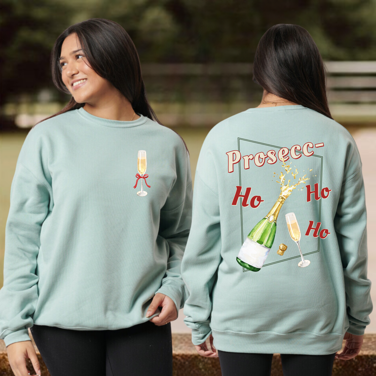 Prosecco ho ho ho sweater hotsell