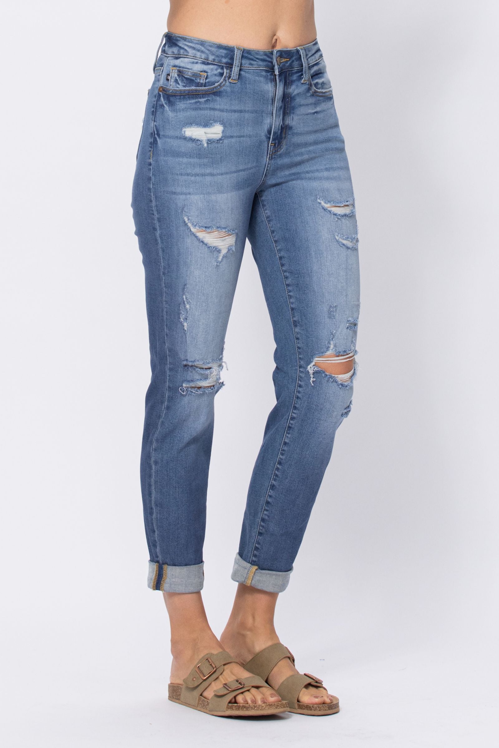 Hayley High Rise Boyfriend Jeans
