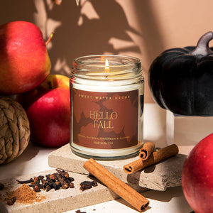 Hello Fall 9 oz Soy Candle