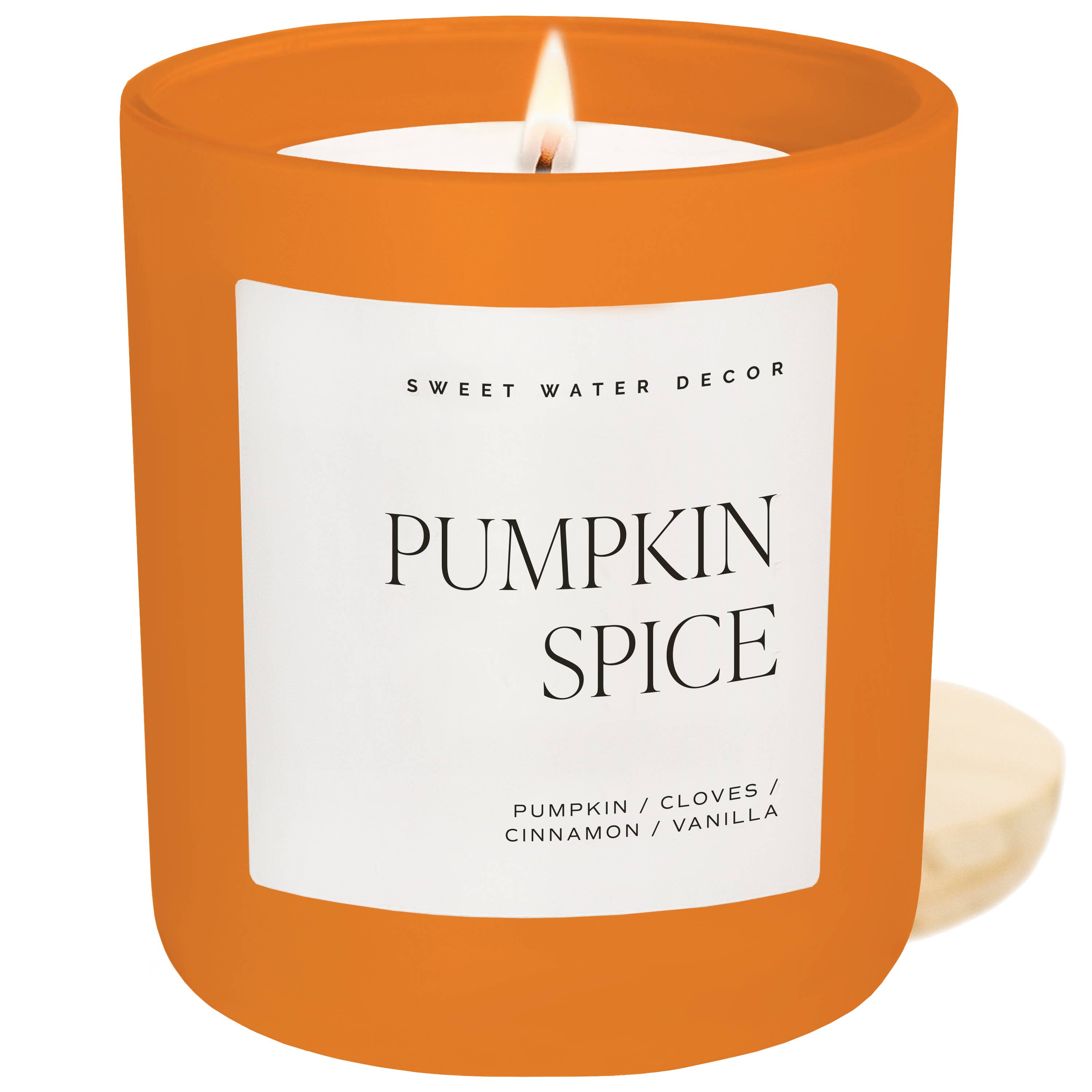 Pumpkin Spice 15 oz Soy Candle, Matte Jar
