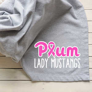 Marbled Birch Lady Mustangs Blanket - Thumbnail 2