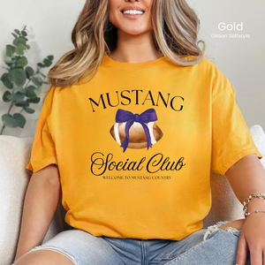 Gildan Softstyle Mustang Social Club Tee