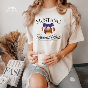 Comfort Colors Mustang Social Club Tee