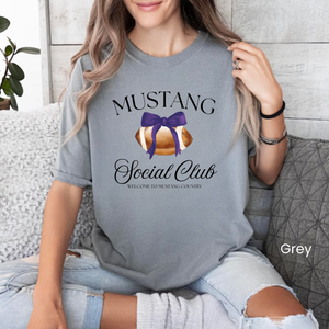 Comfort Colors Mustang Social Club Tee