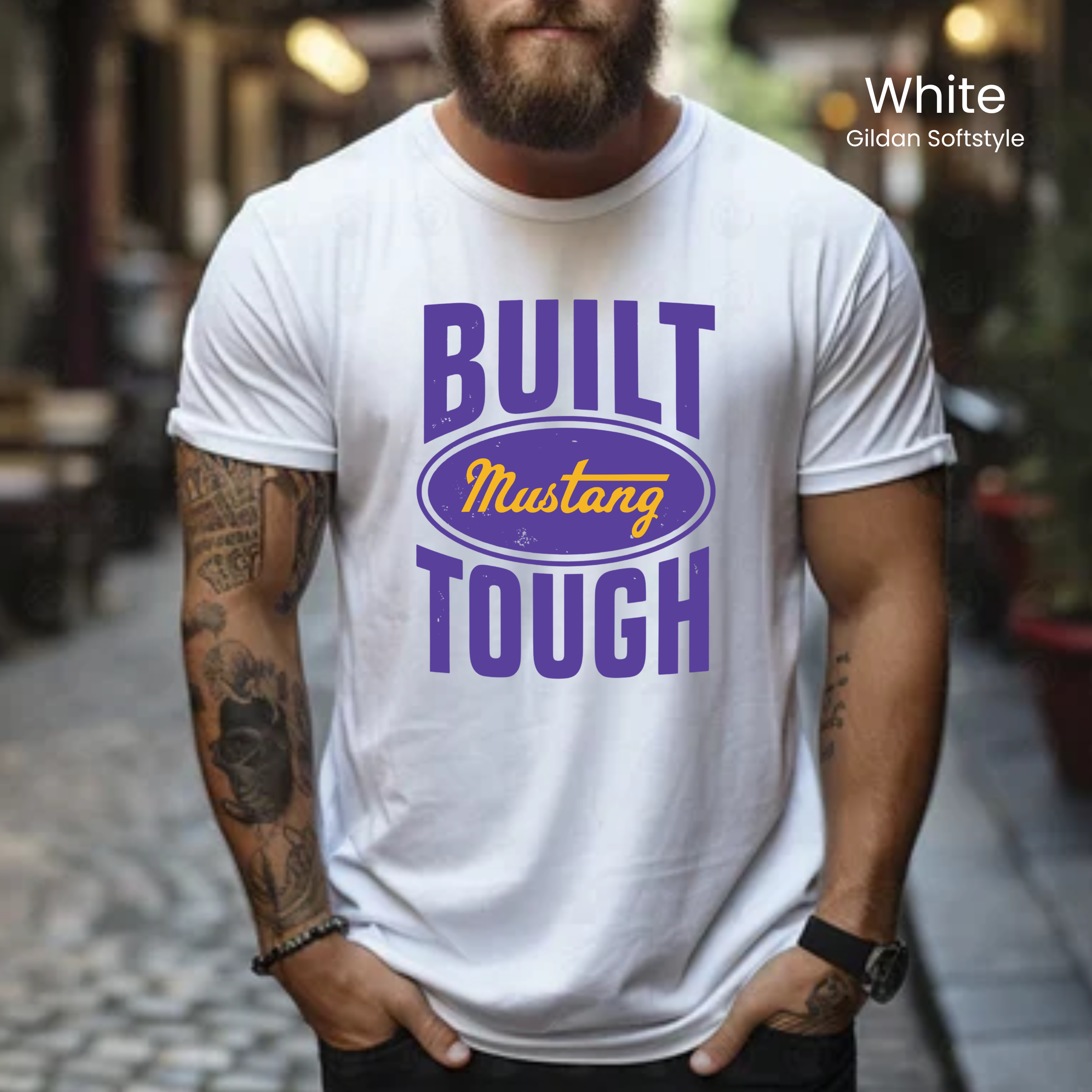 Built Mustang Tough Tee