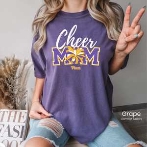 Comfort Colors Plum Cheer Mom Tee