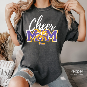 Comfort Colors Plum Cheer Mom Tee