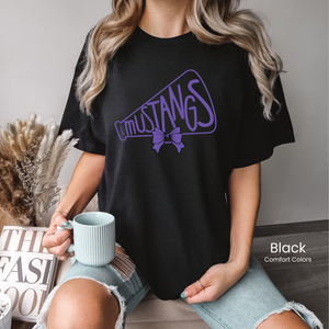 Comfort Colors Mustangs Megaphone Tee