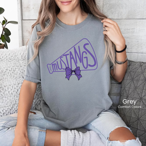 Comfort Colors Mustangs Megaphone Tee