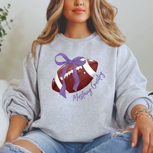 Gildan Softstyle Mustang Country Bow Sweatshirt