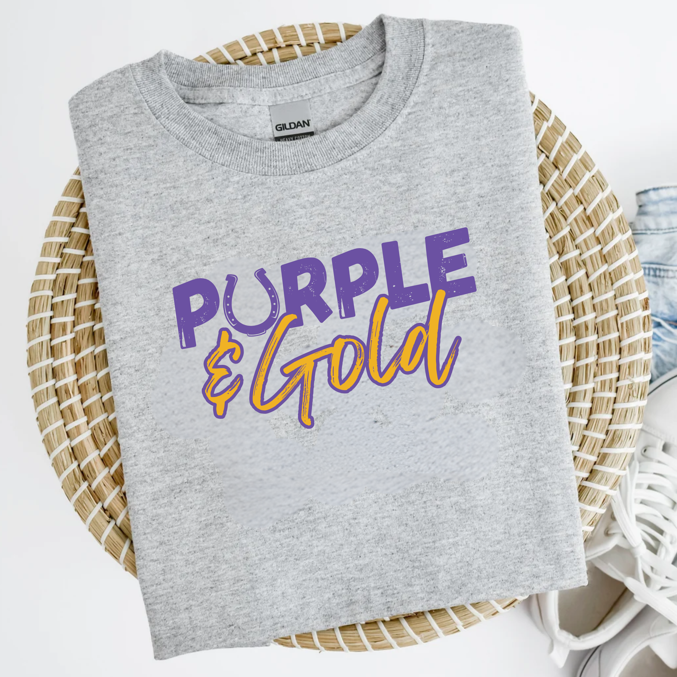 Purple & Gold Tee