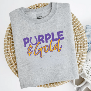 Purple & Gold Tee