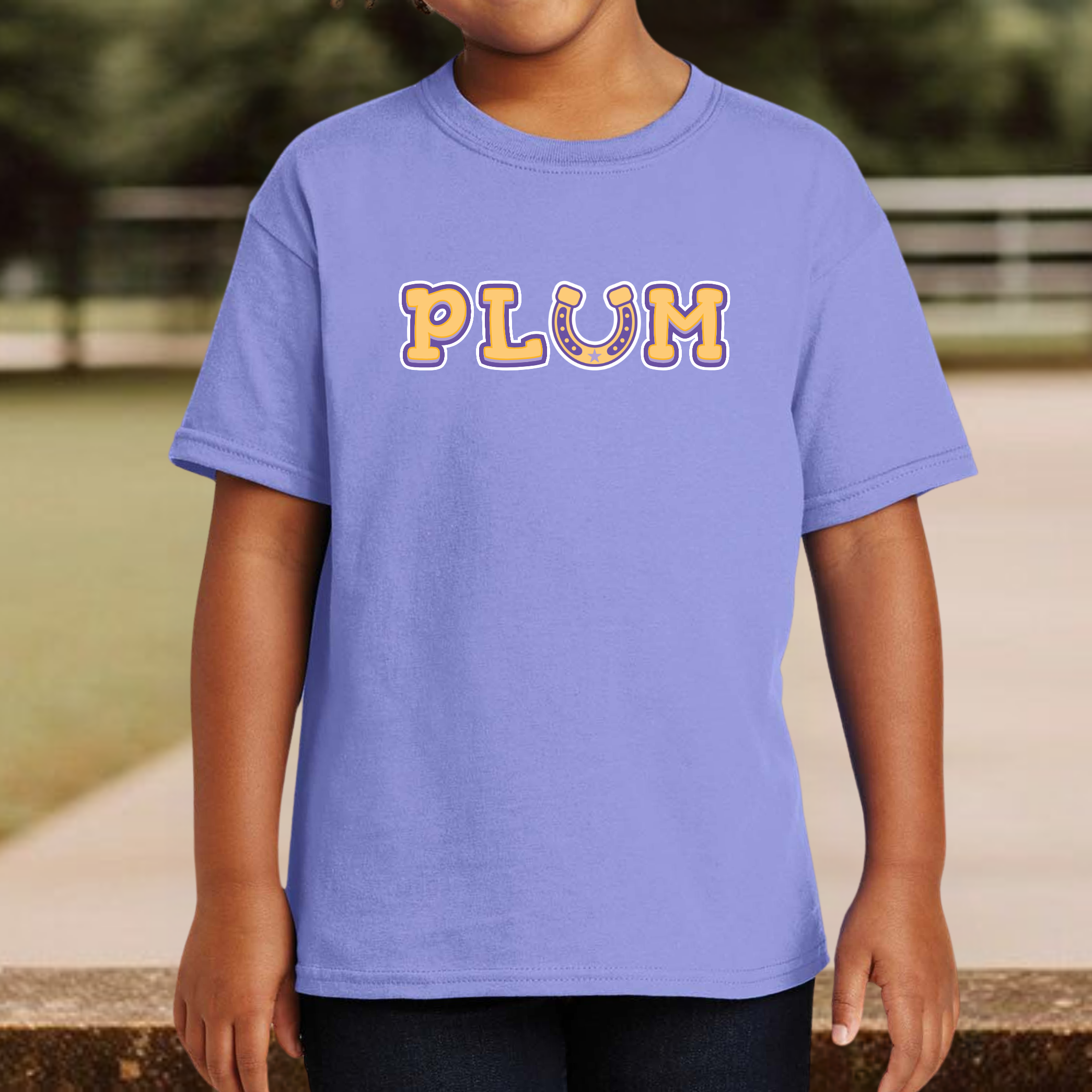 Youth Plum Tee