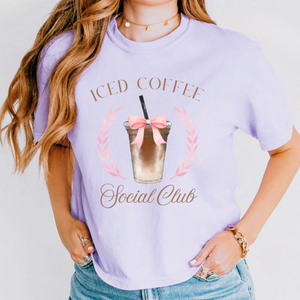 Iced Coffee Social Club Tee