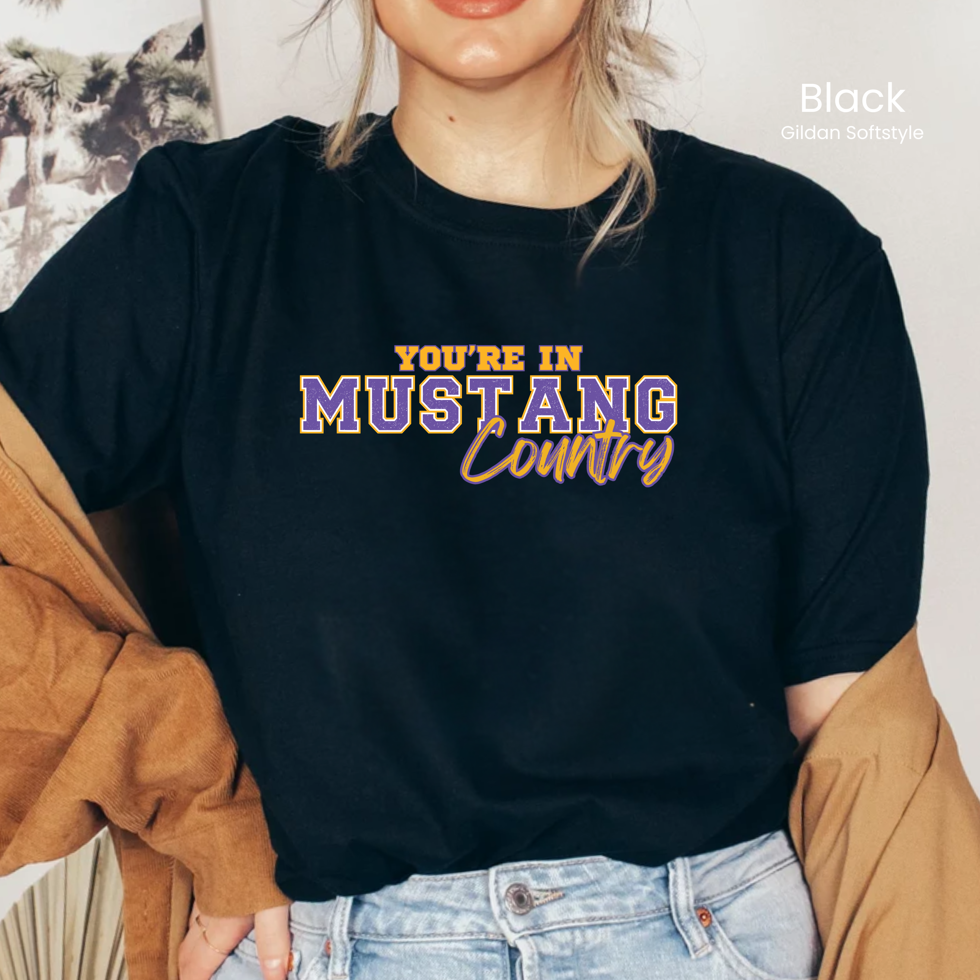 You're In Mustang Country Tee