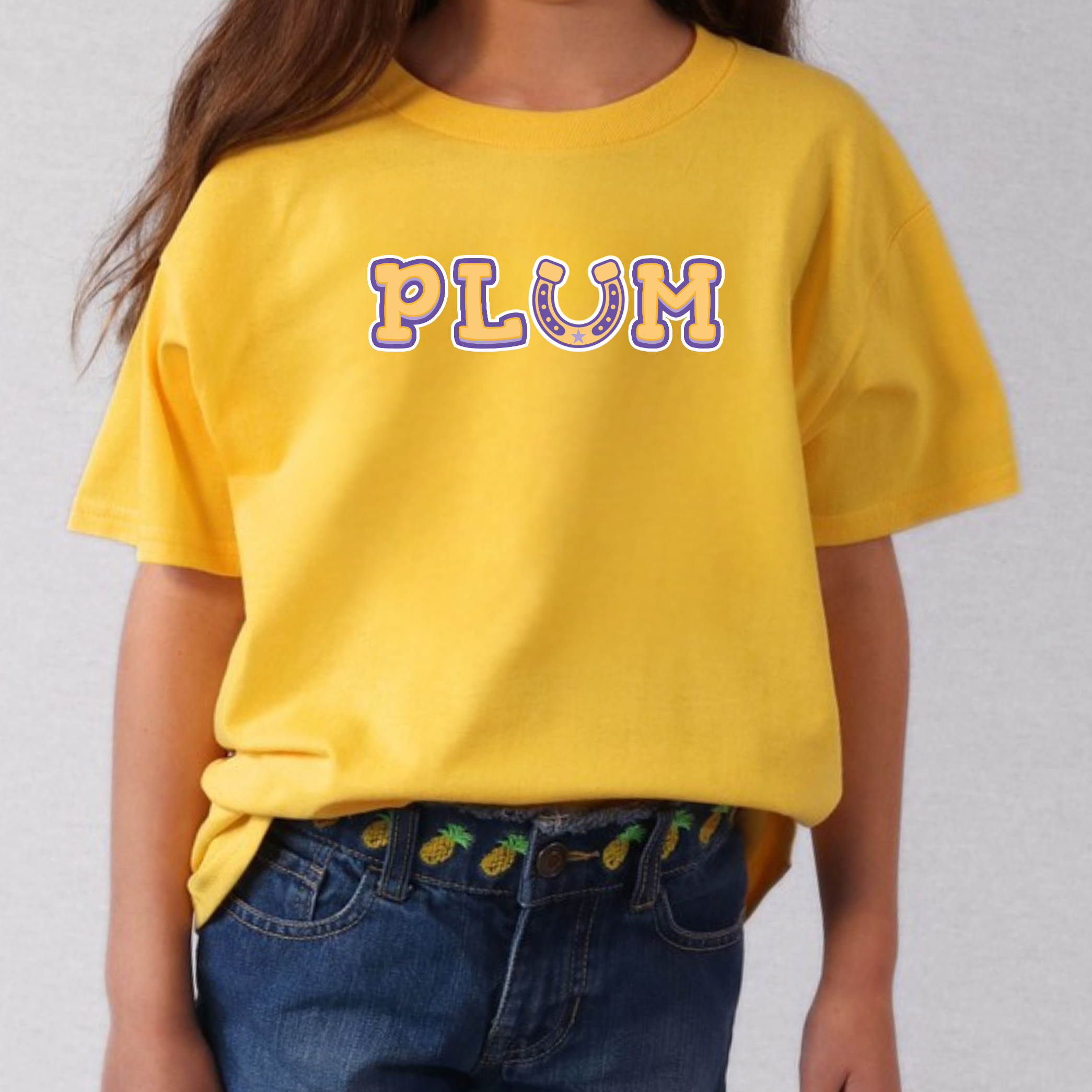 Youth Plum Tee