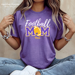 Gildan Softstyle Plum Football Mom Tee