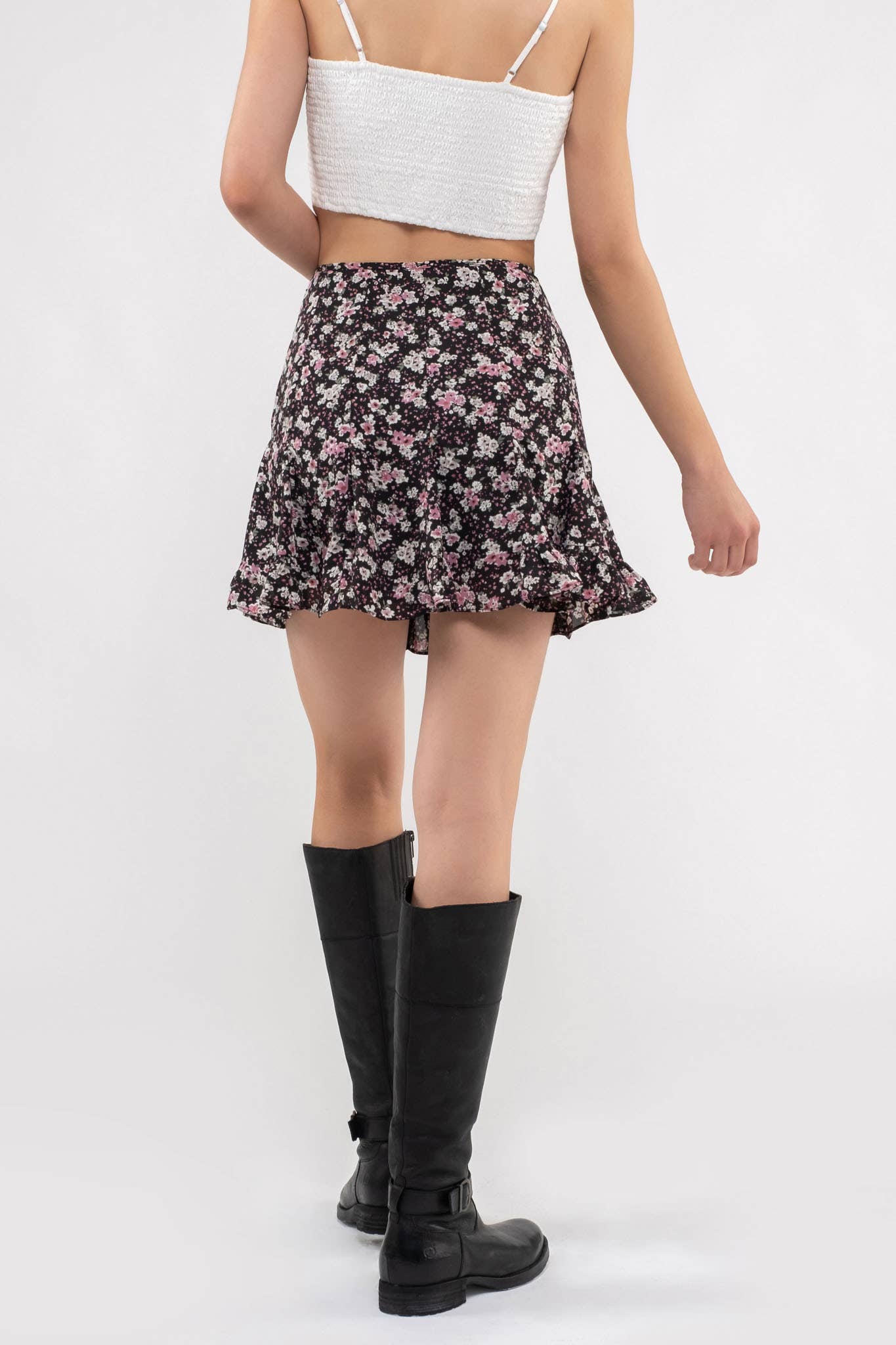 Fantastically Floral Mini Skirt