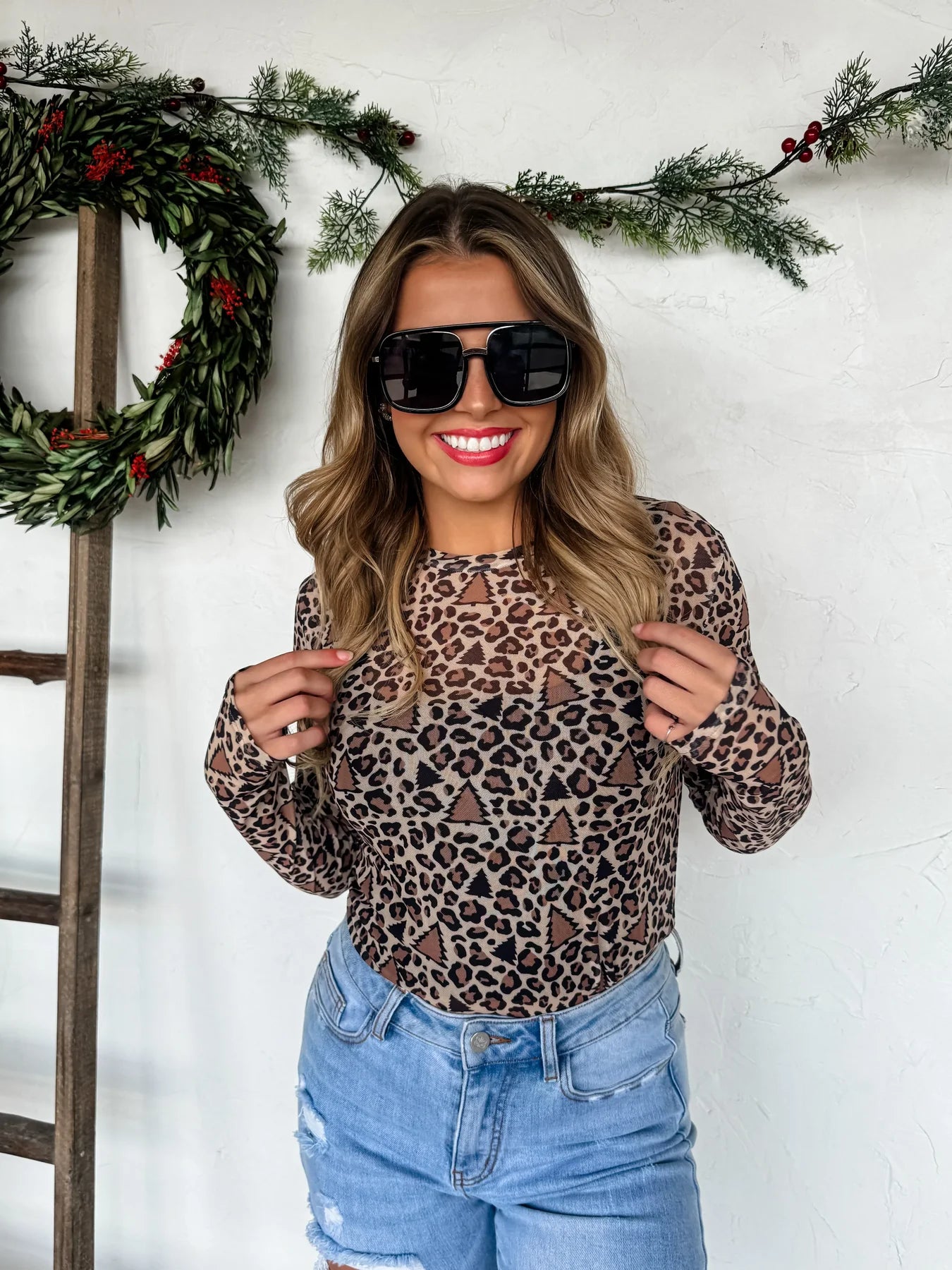 {PRE-ORDER} Holiday Mesh Tops