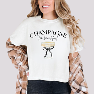 Champagne for Breakfast Tee