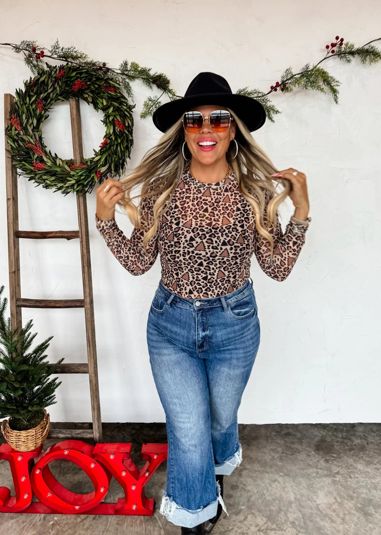 {PRE-ORDER} Holiday Mesh Tops