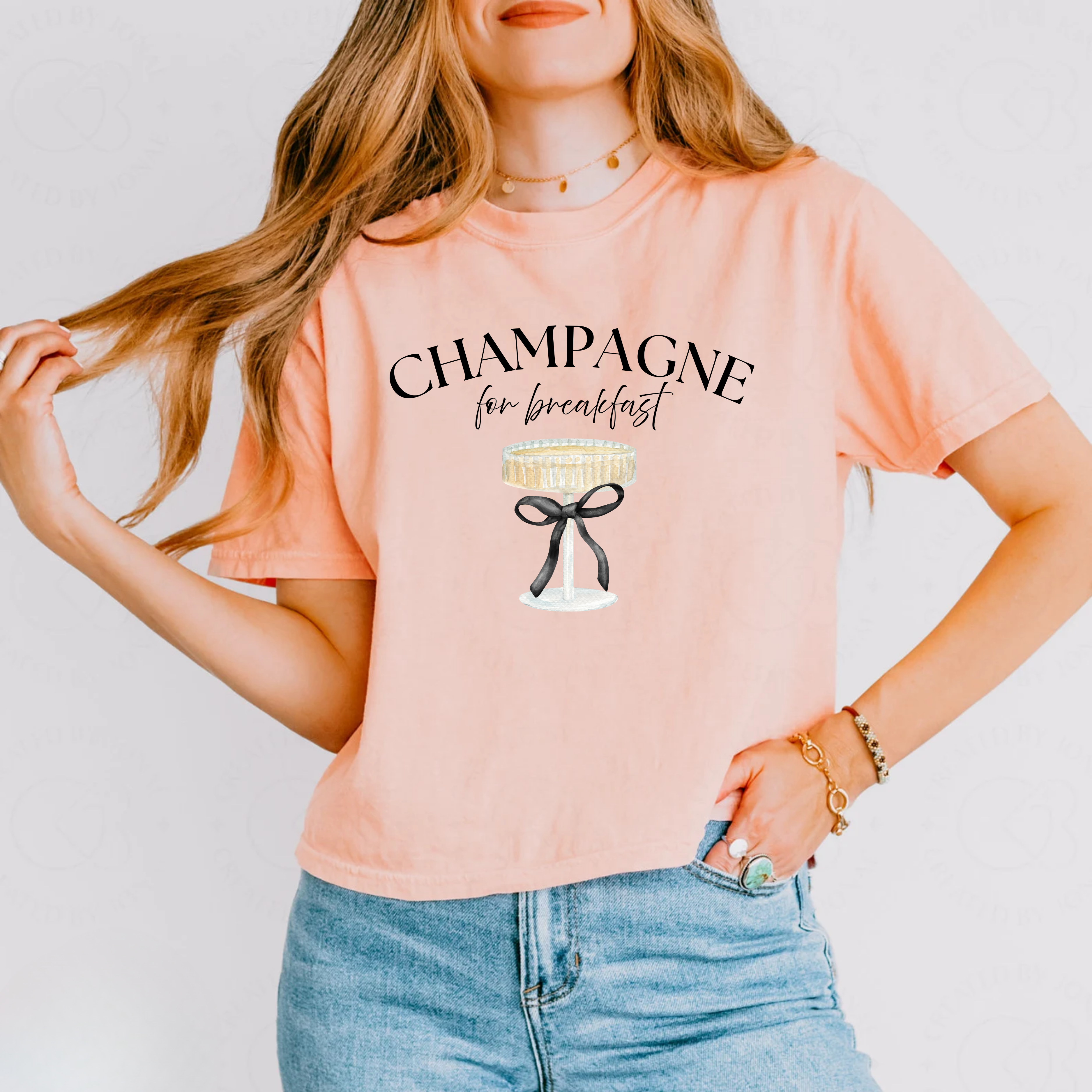 Champagne for Breakfast Tee