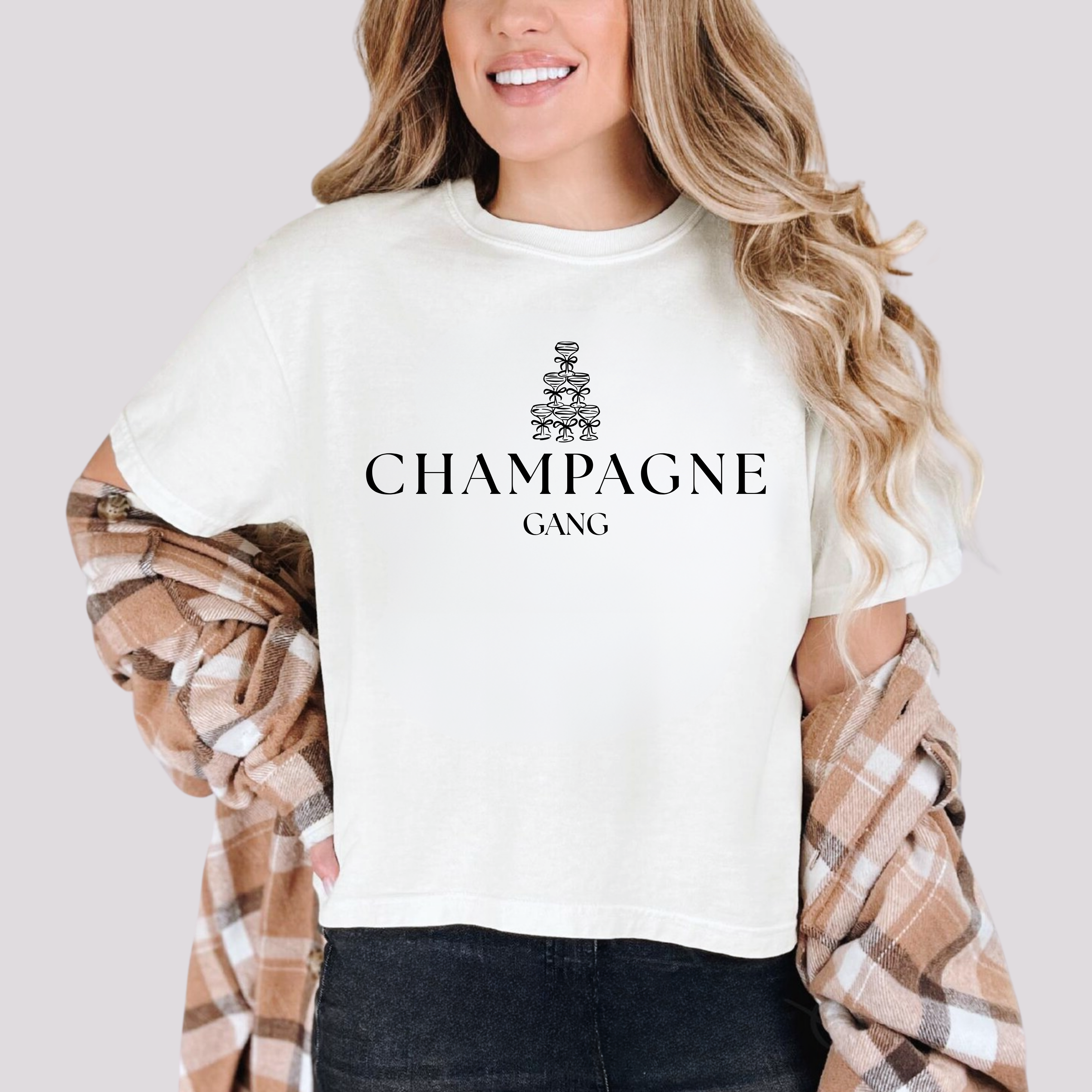 Champagne Gang Tee