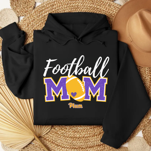 Gildan Softstyle Mustangs Football Mom Hoodie