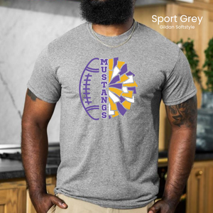 Gildan Softstyle Mustangs Football & Cheer Tee