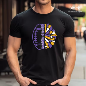 Gildan Softstyle Mustangs Football & Cheer Tee