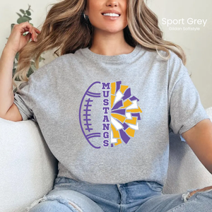 Gildan Softstyle Mustangs Football & Cheer Tee