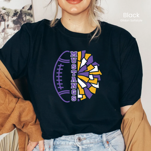 Gildan Softstyle Mustangs Football & Cheer Tee