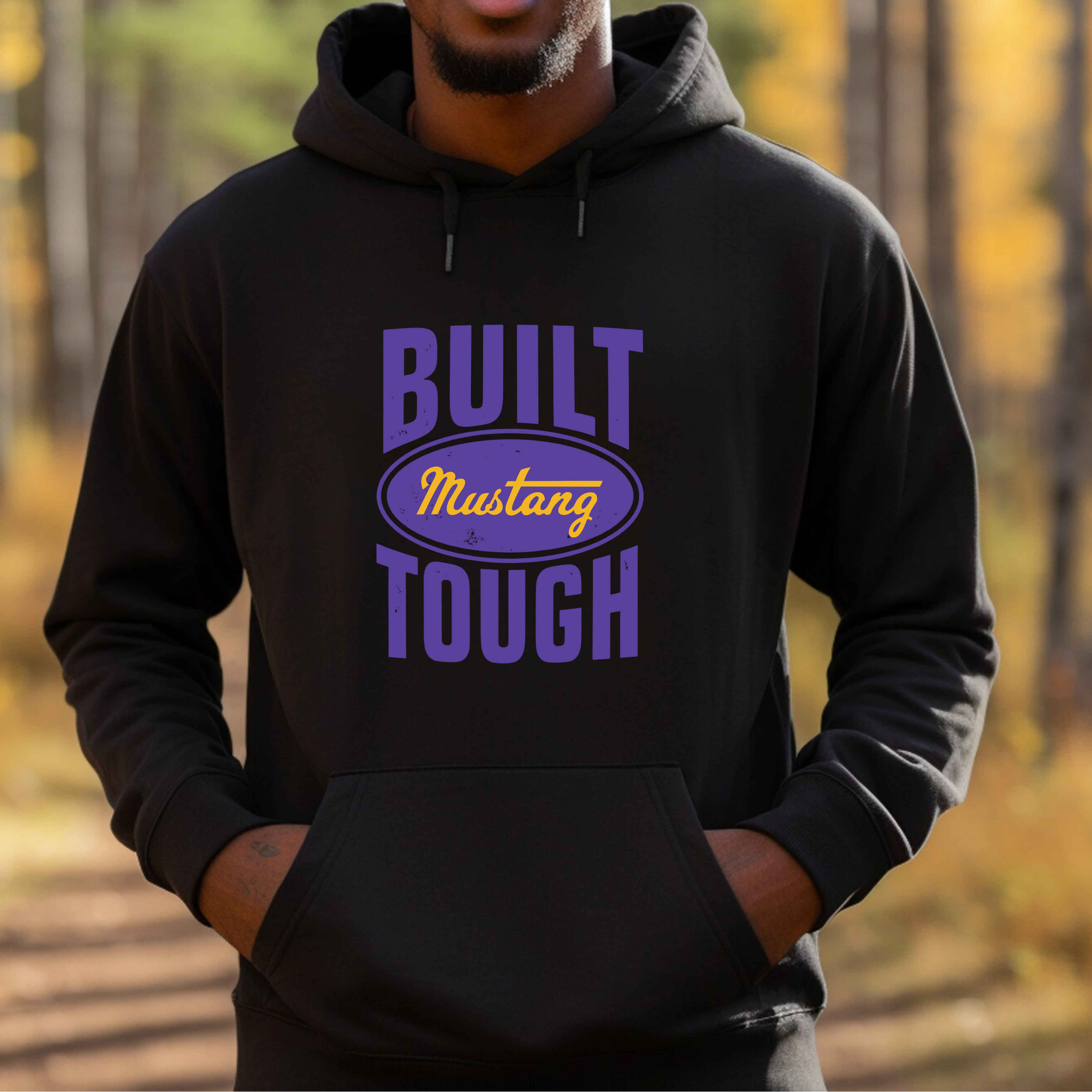 Built Mustang Tough Hoodie