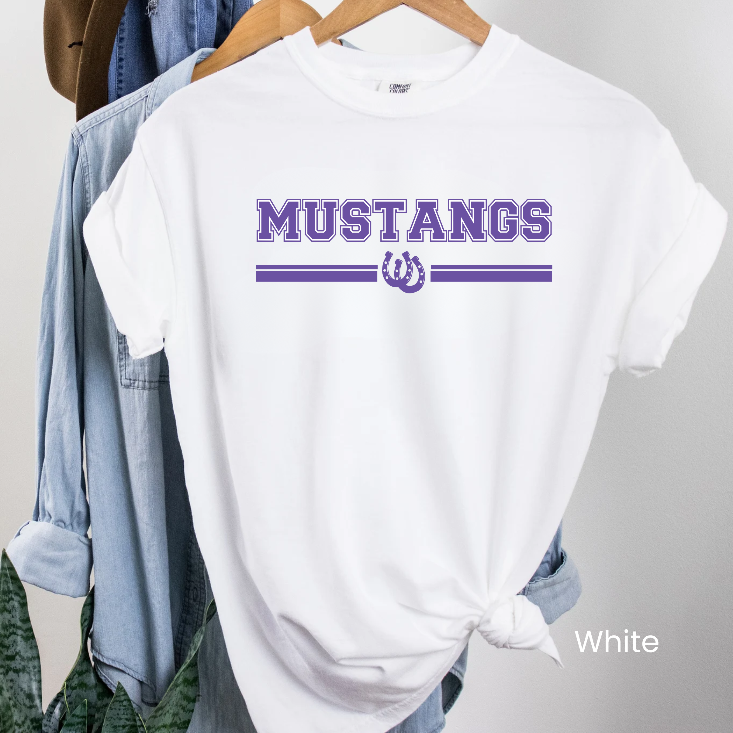 Mustangs Chic Tee