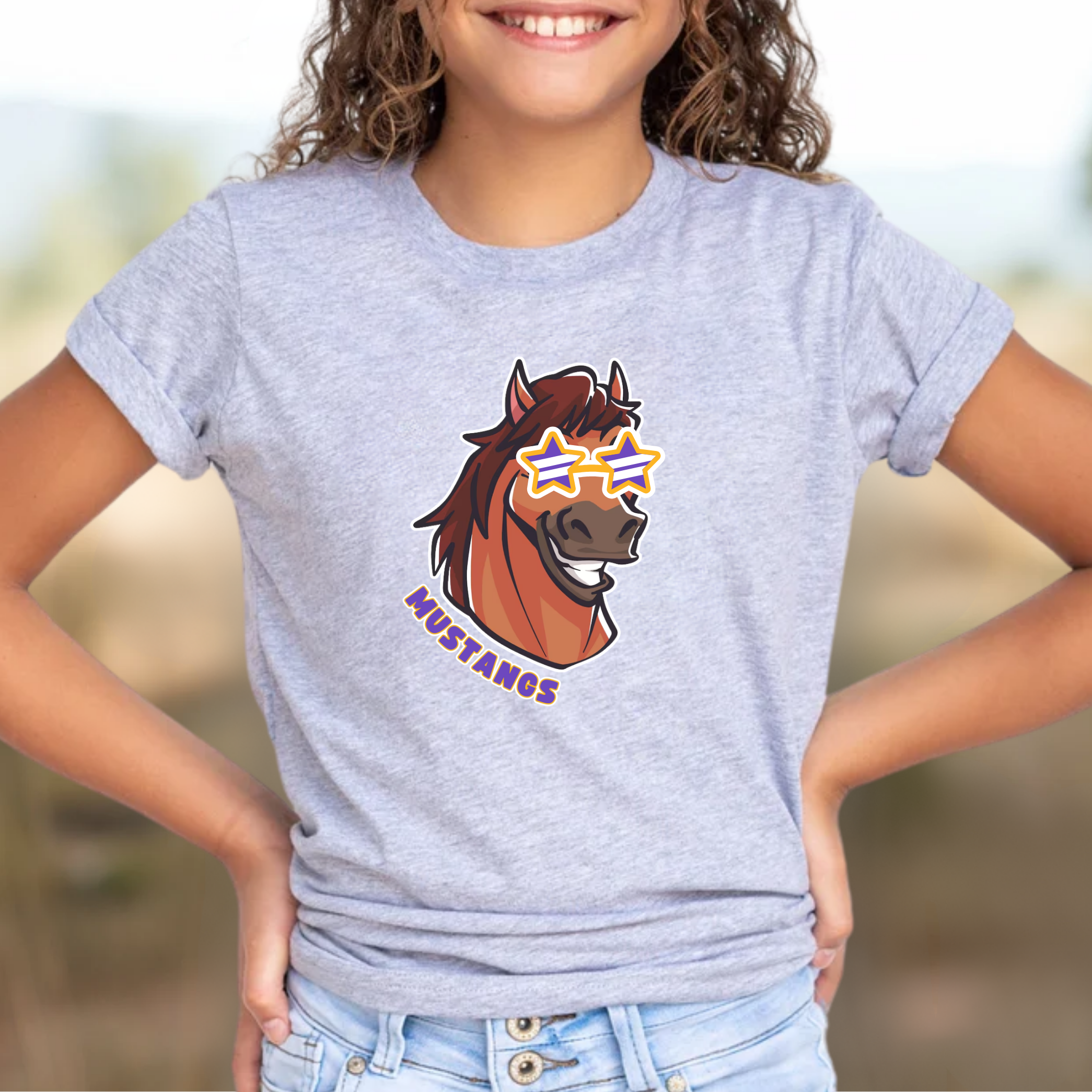 Youth Cool Mustang Tee