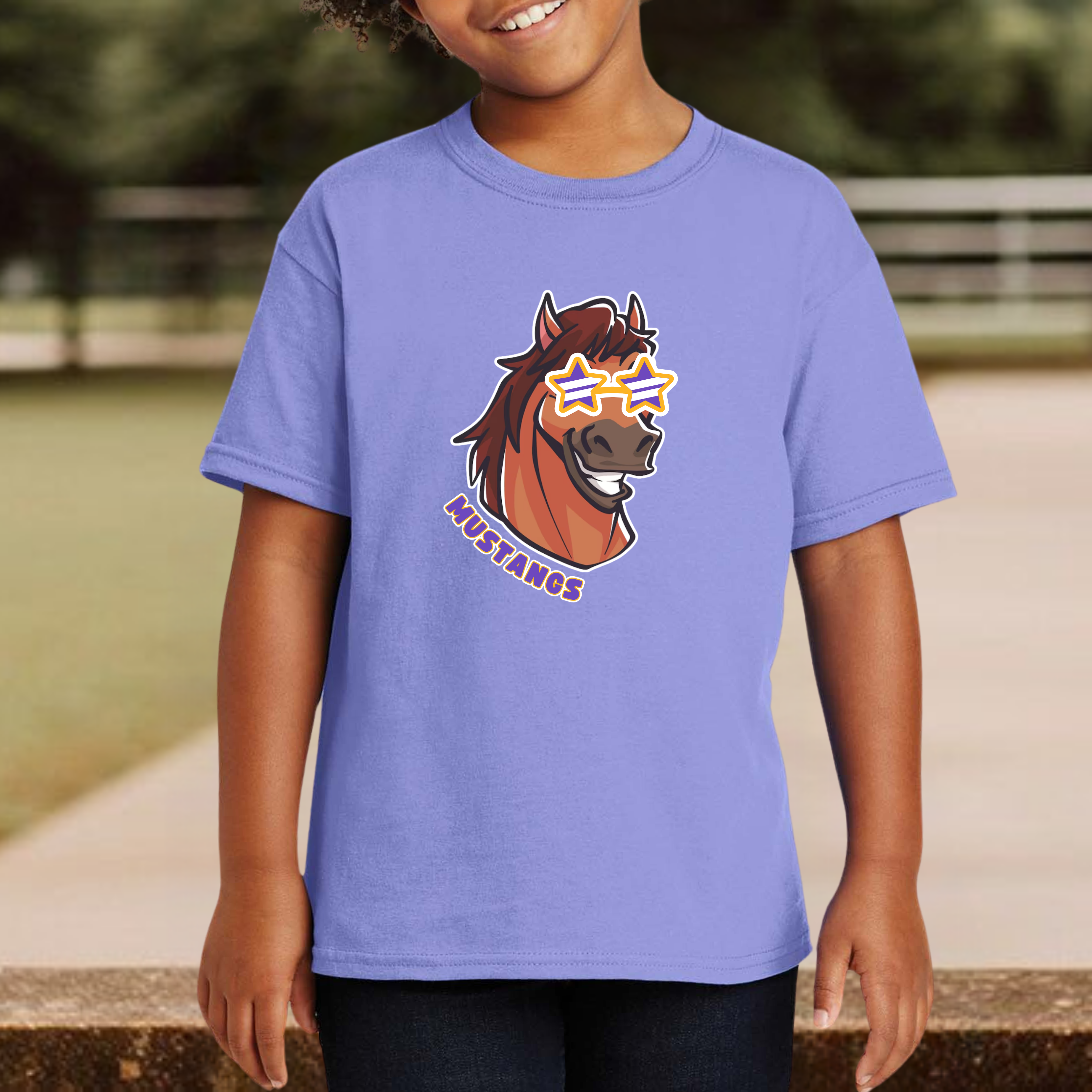 Youth Cool Mustang Tee