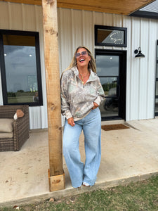 {PRE-ORDER} Easy Does it Pullover in Camo