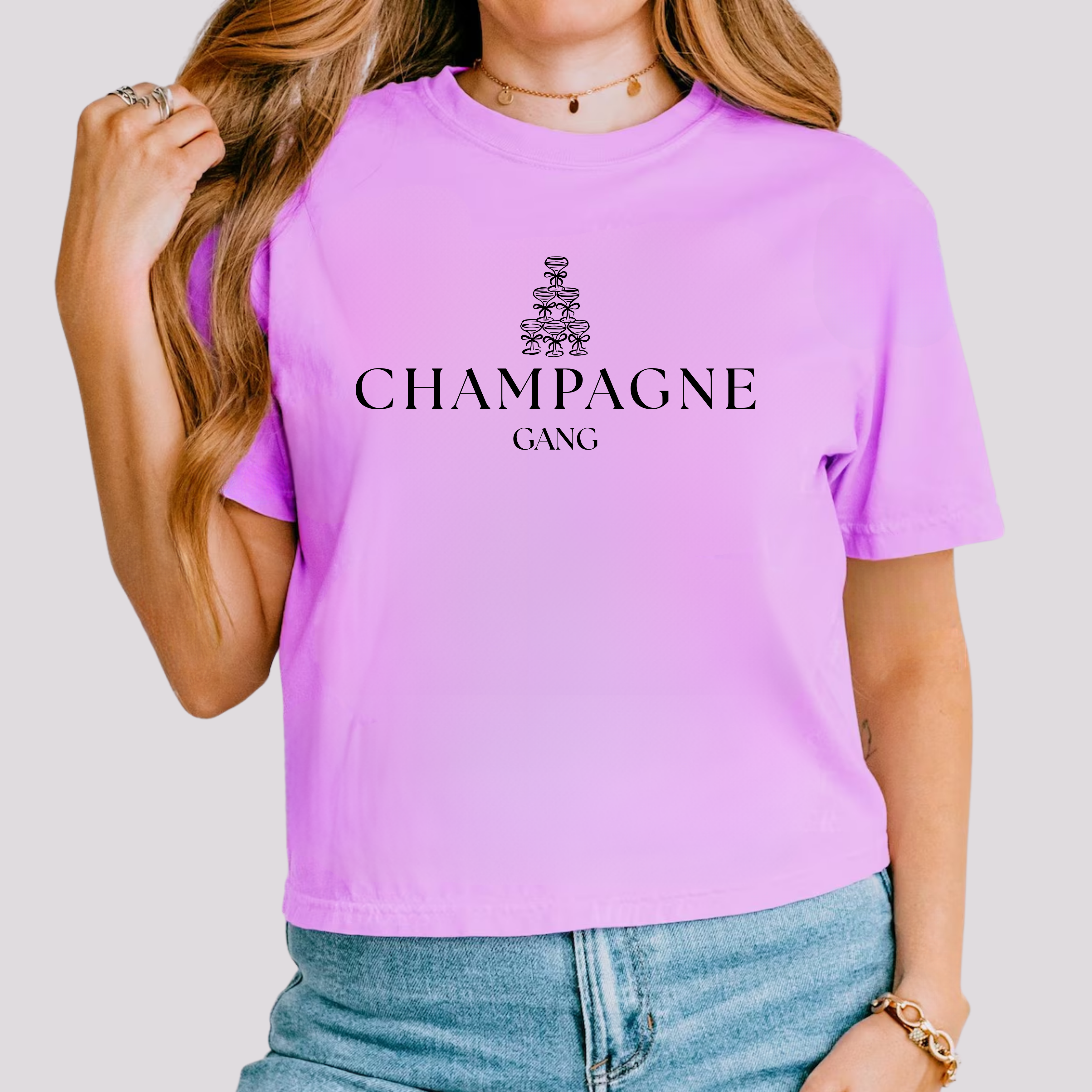 Champagne Gang Tee