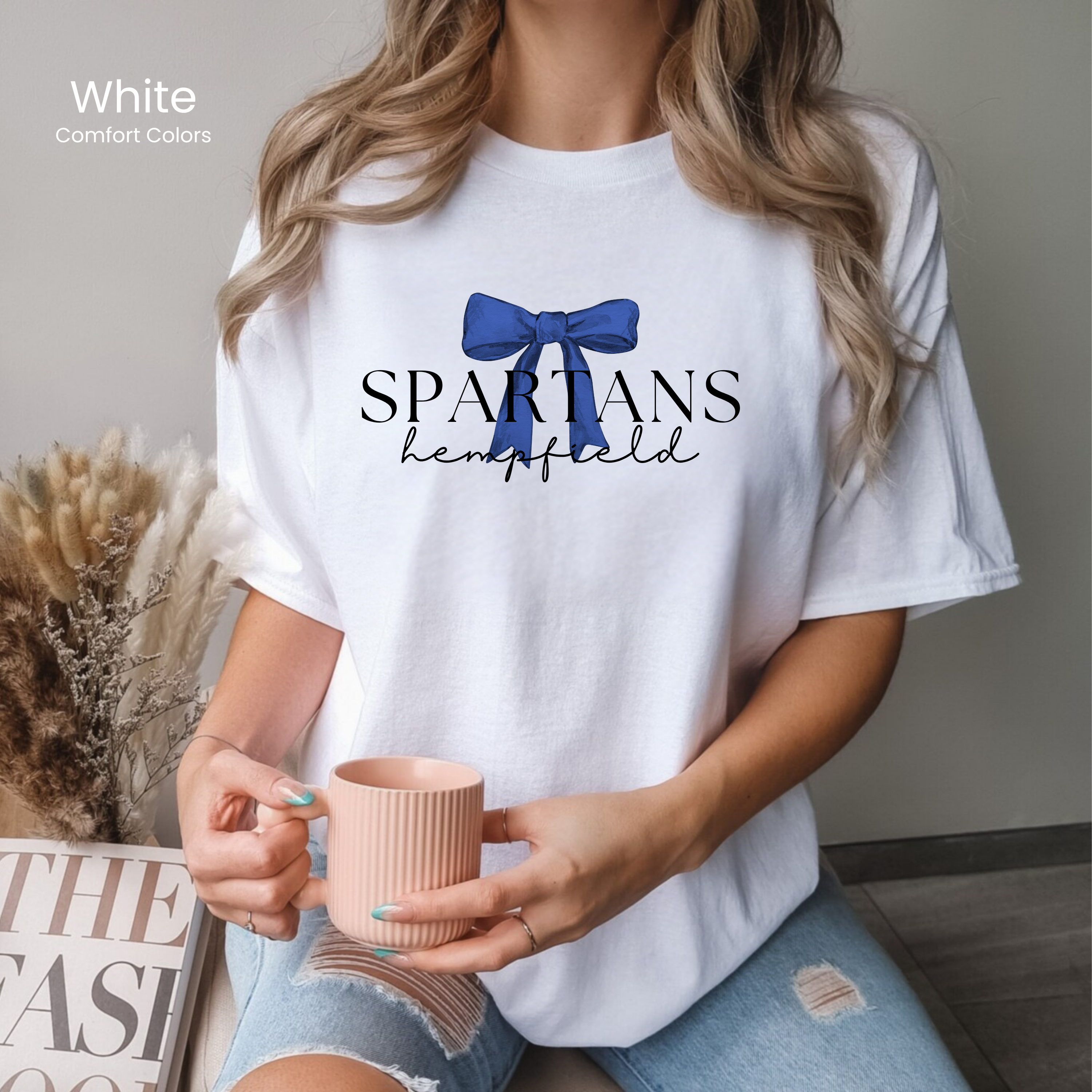 Comfort Colors Hempfield Bow Tee