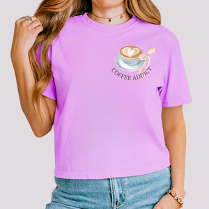 Coffee Addict Pocket Tee