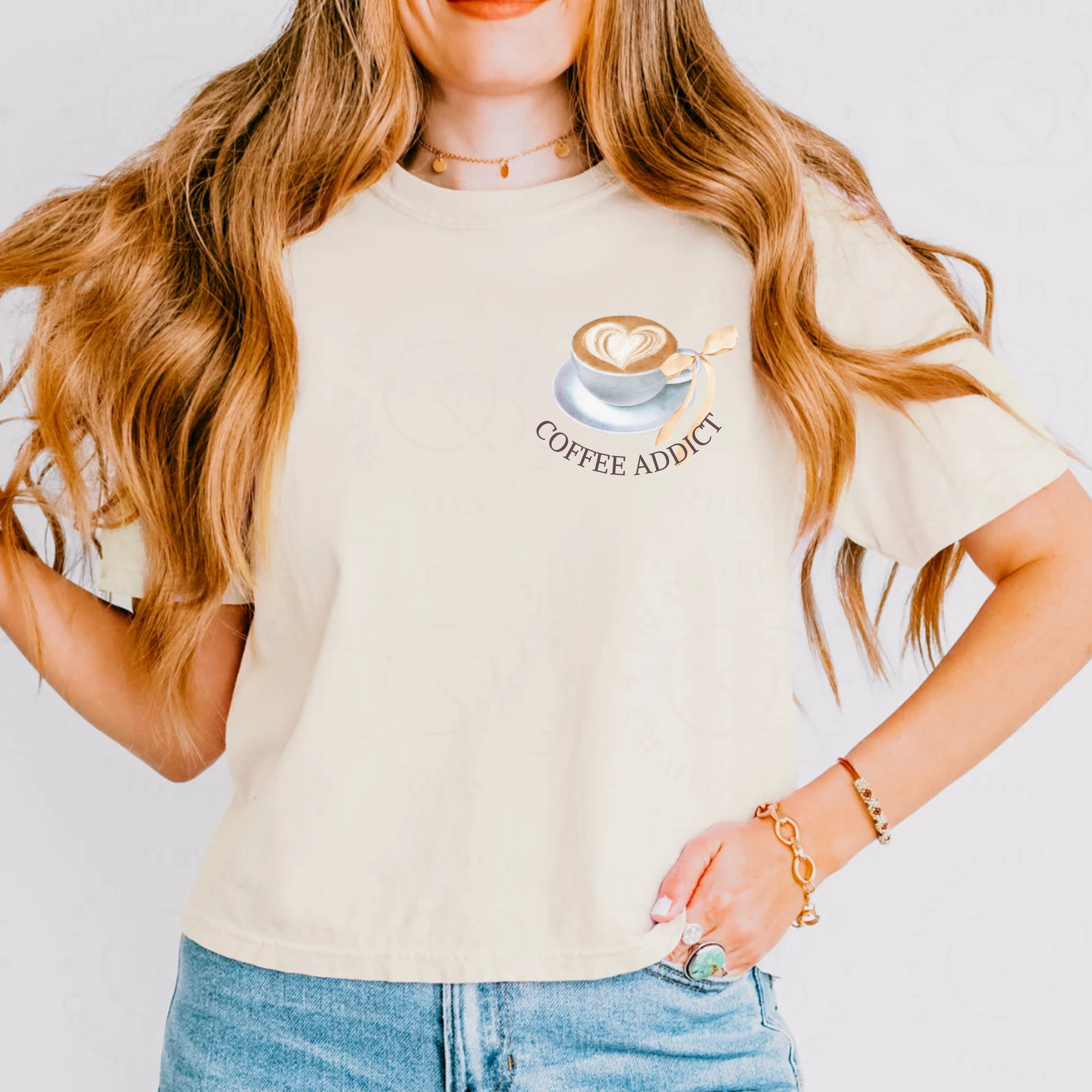 Coffee Addict Pocket Tee