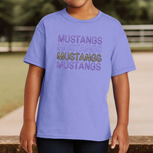 Youth Fun Mustangs Tee