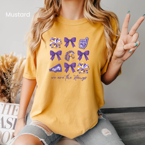 Comfort Colors We Are The Stangs Cheer Tee