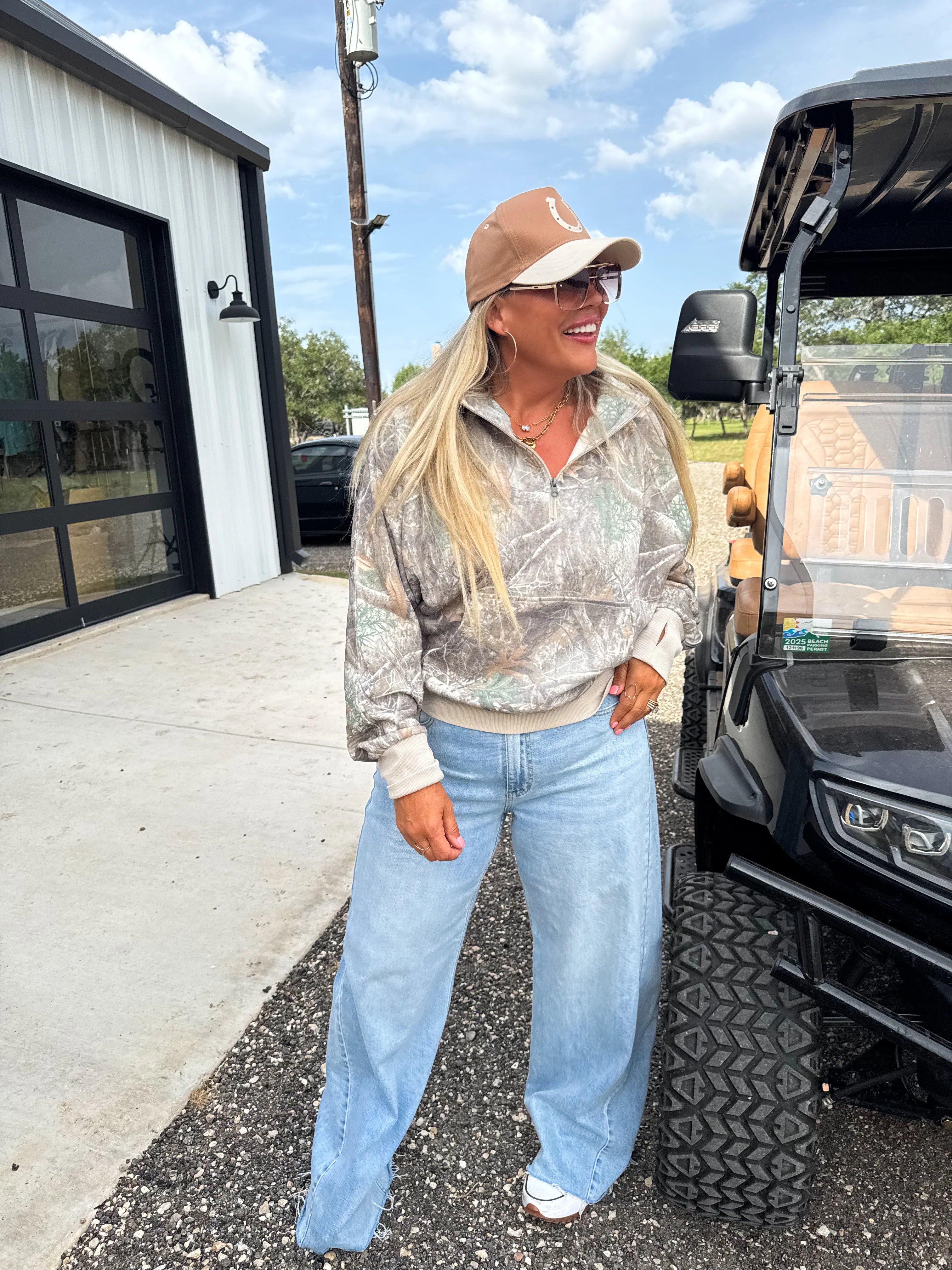 {PRE-ORDER} Easy Does it Pullover in Camo