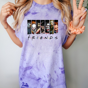 Comfort Colors Horror Friends Tee