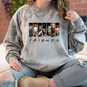 Comfort Colors Horror Friends Sweatshirt