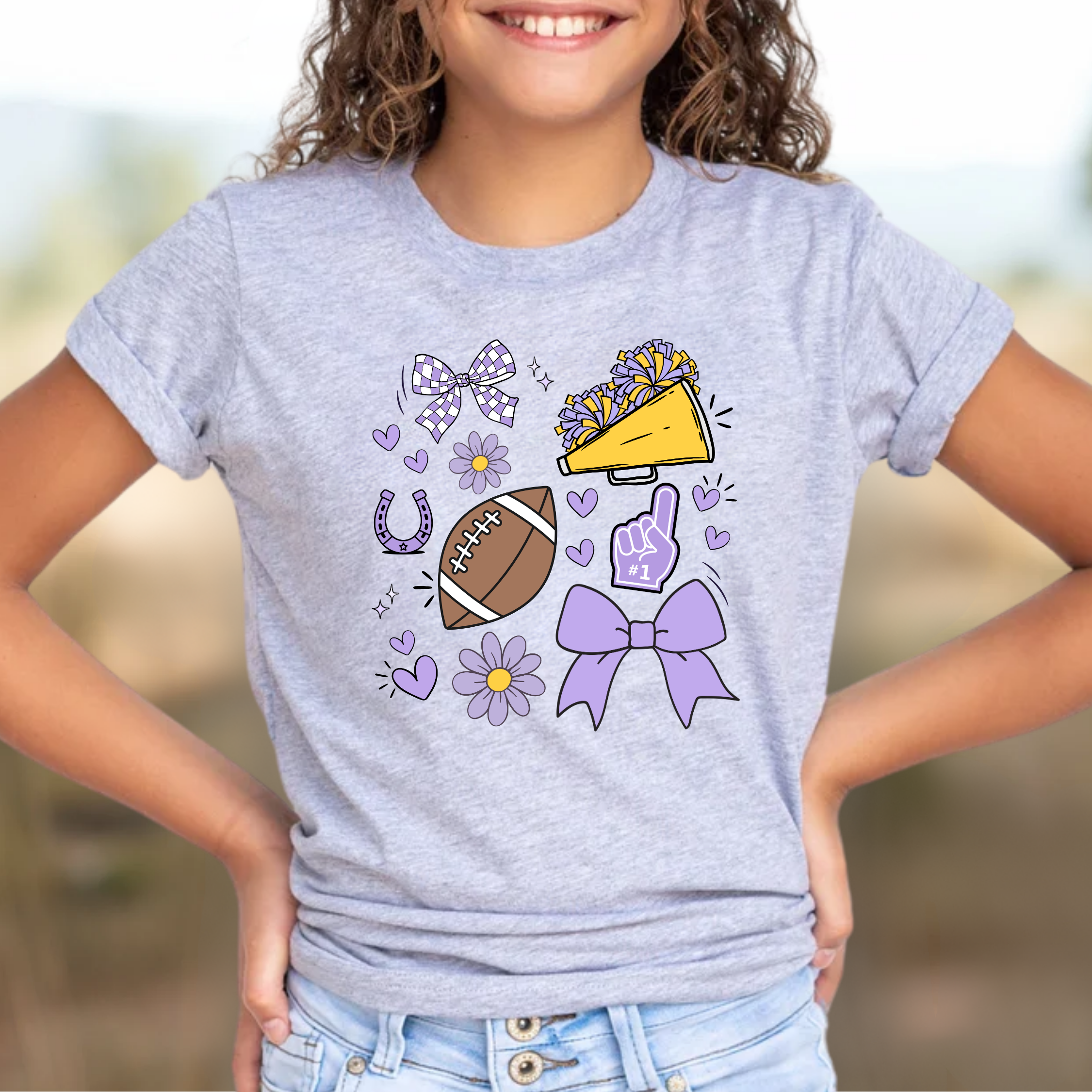 Youth Preppy Spirit Tee
