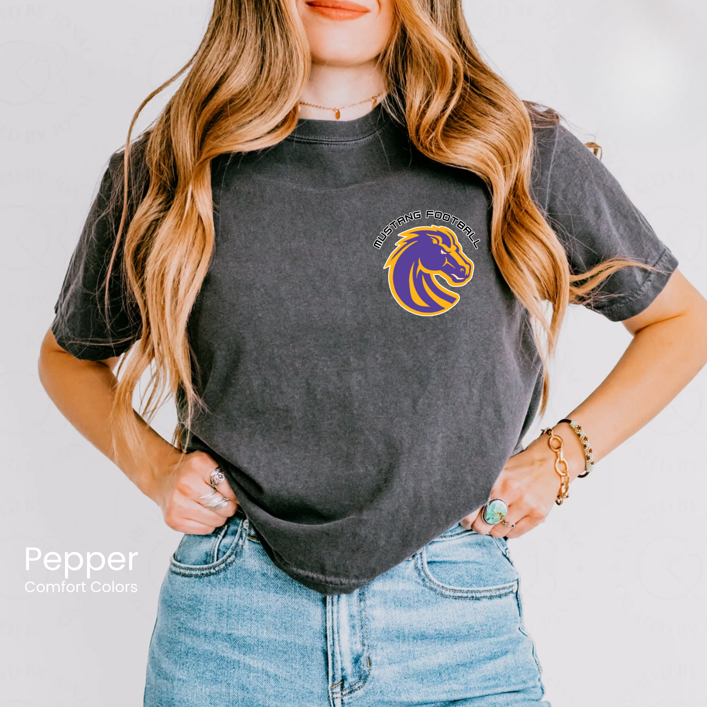 Comfort Colors Boxy Crop Oversized Pocket PMFA Tee