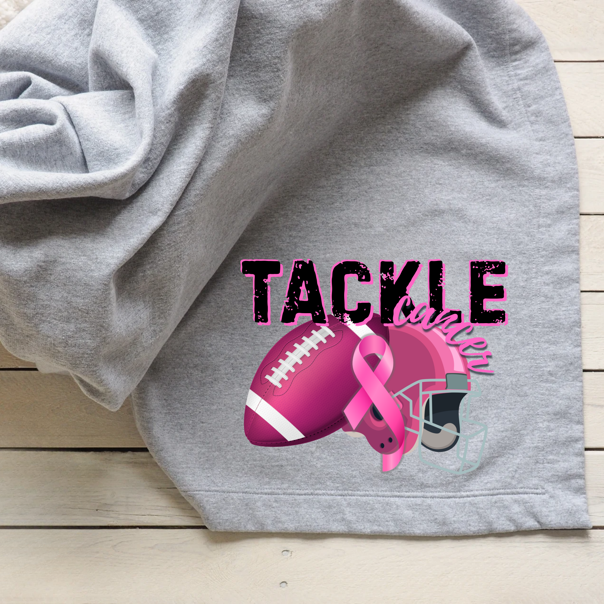 Tackle Cancer Blanket