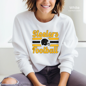 Comfort Colors Steel City Football Sweatshirt